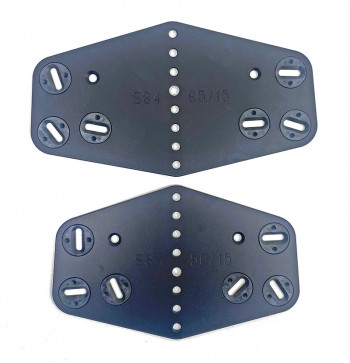 BBG Universal Rowing Shoe Plate Small, fits4all