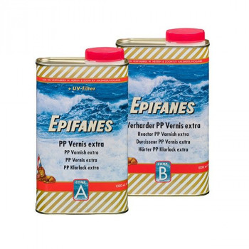 Clear varnish, two-component, Epifanes, 2 liters