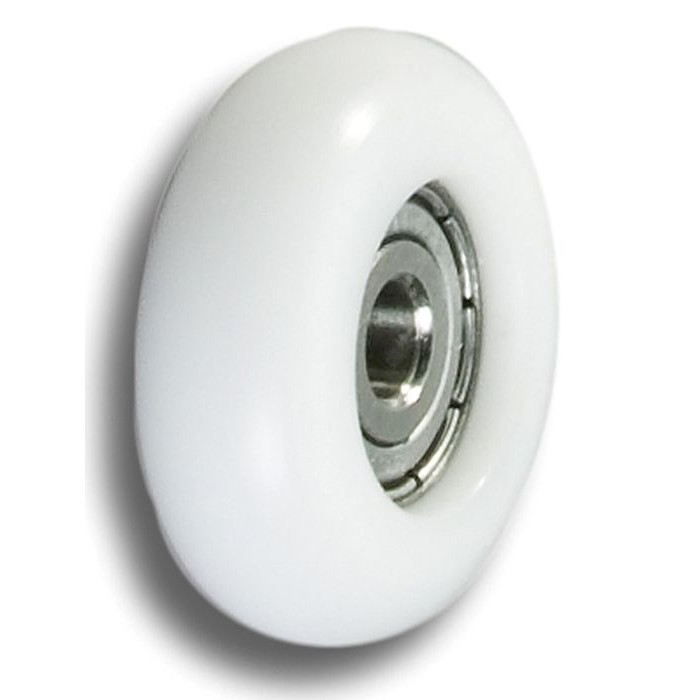 Empacher single action wheel 32 mm. white 
