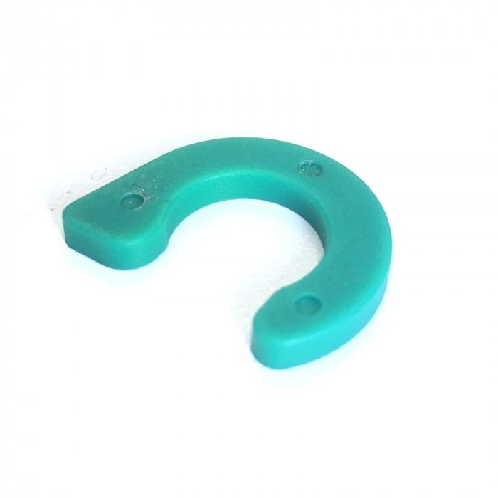 Green Eurow height clips 3 mm 