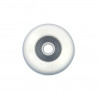 Single action wheel Ø34 mm white, for single action seat in rowing boats