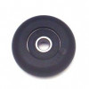 Single action wheel Ø34 mm black for single action seats in rowingboats