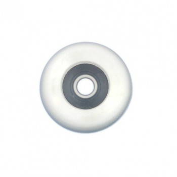 Single action wheel Ø34 mm white, for single action seat in rowing boats