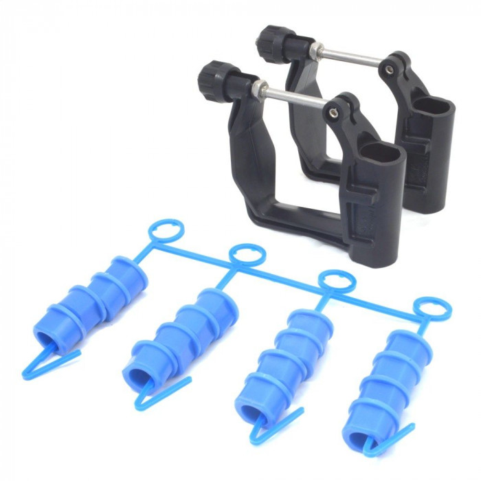 Concept2 scull oarlocks, Bushings, Stable drive & recovery EuRow