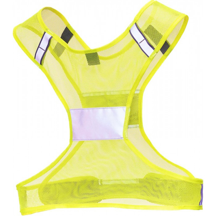  Reflective Running Vest - 360° High Visibility Yellow Safety  Vest with Adjustable Side Closure and Inside Pocket - Small : Tools & Home  Improvement