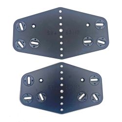 BBG Universal Rowing Shoe Plate Small, fits4all