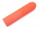 Gummigriff orange geriffelt