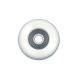 Single action wheel Ø34 mm white, for single action seat in rowing boats
