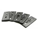 Unterlegkeil winklig set 0º,0,5º,1º,1,5º,2º