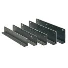 Empacher Aluminium Seitenteile für Kugellagerrollsitz-Unterbau