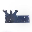 Stuurschoenenplaat voor H2Row -  links - 125mm