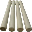 Croker Skullgriffe, holz, fixiert