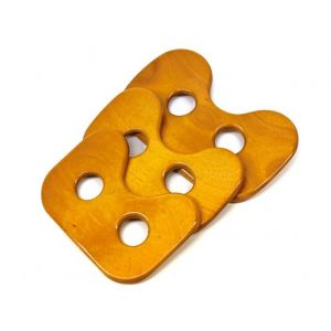 Seat top with holes for single or double action seat