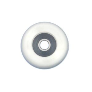 Kugellagerrad Ø34 mm. Weiß, für Kugellagerrollsitz in Ruderboote