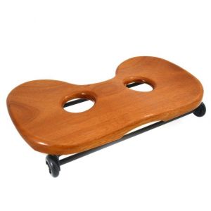 Kogellagerbankje breed, ceder, zonder gaten