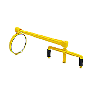 Gelber Third Eye Rückspiegel für Rudersport