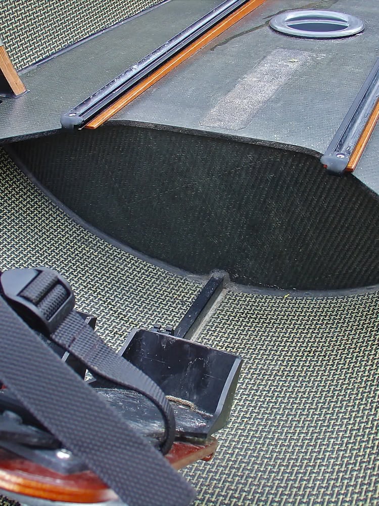 Vaste luchtkasten in Baumgarten S- en RS-klasse C-boten