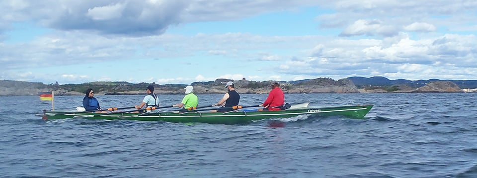Baumgarten E4x+ op het Skagerak