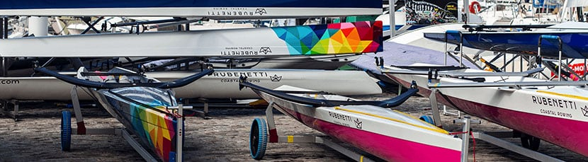 Rubenetti coastal rowing boats