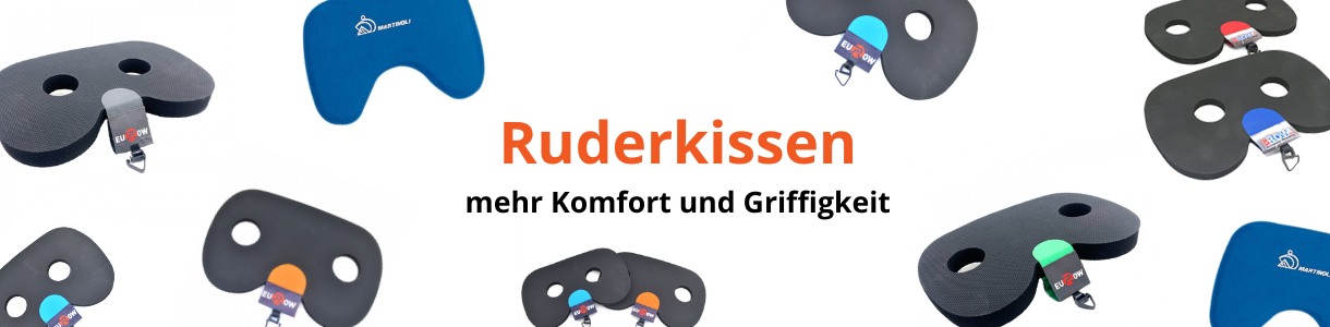 Ruderkissen für mehr Komfort und Griffigkeit